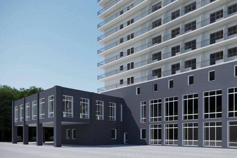 Отель "Гранд отель Россия" (бывш. "Гудаута-2")